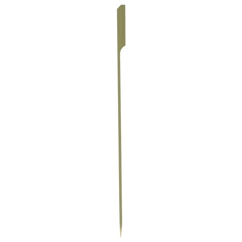 Restaurantware-10 Inch Paddle Bamboo Skewers, 1000 Disposable Bamboo Food Picks - Sturdy, Paddle Head, Bamboo Decorative Picks, Sustainable, For Serving Appetizers And Cocktail Garnishes