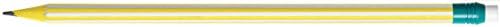BIC Evolution 646 HB Pencil with Eraser (Pack of 12 In Assorted Colours