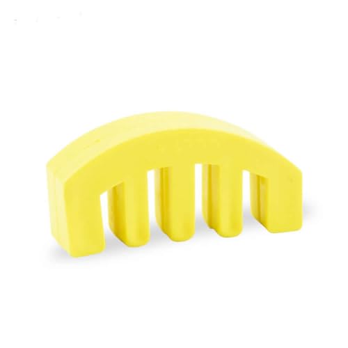 hobbyant Violin Rubber Mute detachable Violin Silent Rubber (Yellow)