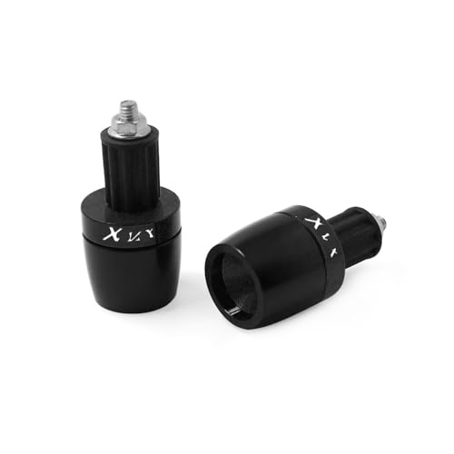 Grips guidon Xmax anti-vibration avec curseur embout de contrepoids pour moto