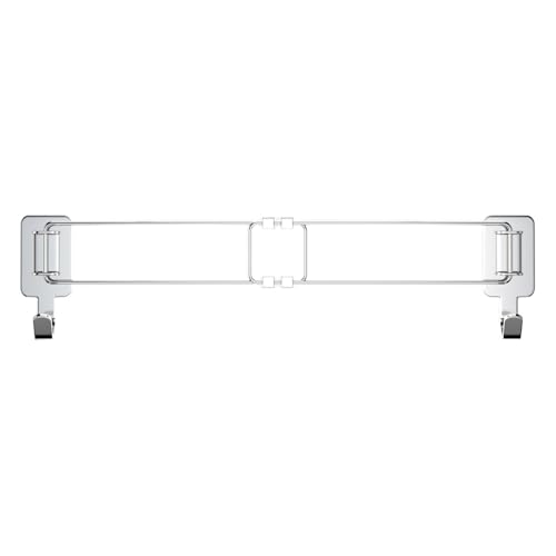 Barre de rangement peu encombrante pour douche sans aucun perçage