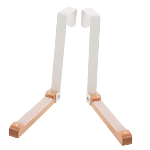 NAMOARLY 2pcs Over Door Clothes Hanger Organizer Portable Rack for Coats Towels Bags Space Saving Design for Closets Bathrooms Laundry Rooms Sturdy Construction