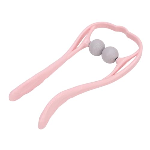 Masajeador de Cuello con Punto de Gatillo Doble Shiatsu, Masajeador de Tejido Profundo con Ergonómico para Oficina en Casa, Masajeador Portátil de Viaje para Cuello y Hombros