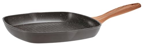 Sambonet - Bistecchiera cm 28X28 Rock & Rose Black Alluminio