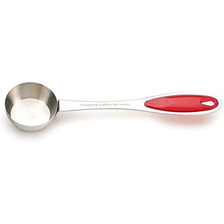 Amazon Com Rsvp 18 8 Stainless Steel Coffee Standard Measure Scoop Red Home Kitchen