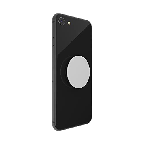 Image of PopSockets PopTop Phone Grip, Top Only (Base Sold Separately), White - White on Black