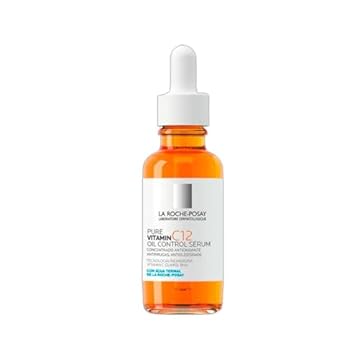 La Roche-Posay, Sérum Antirrugas para Peles Oleosas, Pure Vitamin C12 Oil Control, 30ML