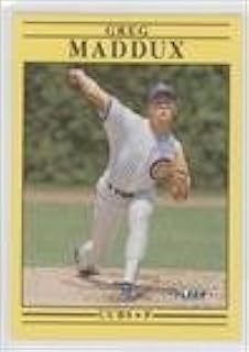 1991 Fleer # 426 Greg Maddux Chicago Cubs Baseball Card