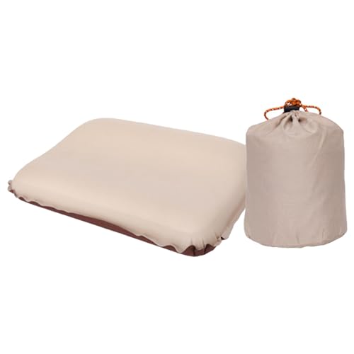 Samuliy Almohada de aire de viaje | Soporte compacto y ligero | Soporte multifuncional para cuello y cabeza, almohada plegable portátil cómoda para dormir para autobús, hogar