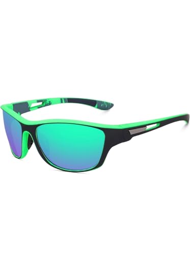 Image of Polarized Sports Sunglasses for Men & Women | UV400 Protection | Lightweight Driving, Fishing, Cycling, Running & Outdoor Sunglasses with TAC Lens