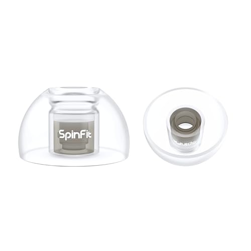 Image of SpinFit Omni for True Wireless Earbuds & IEMs - XL - Patented Silicone Eartips for Replacement (1 Pair) (3.7 mm Nozzle Dia.)