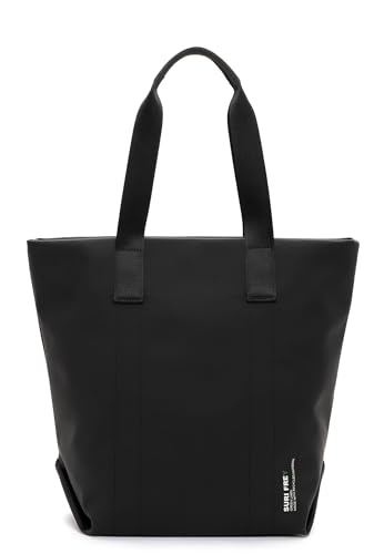Sac à dos Suri Frey SFY Green Label Jenny 19053 - Sac à main noir uni pour femme chic