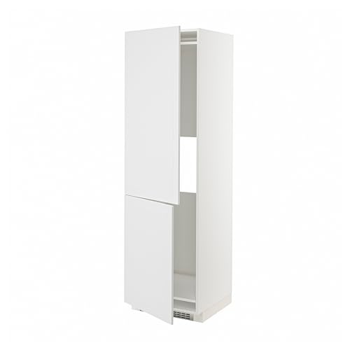 ProTuning METOD Hi cab f nevera o congelador w 2 drs, blanco/Stensund blanco, 60 x 60 x 200 cm