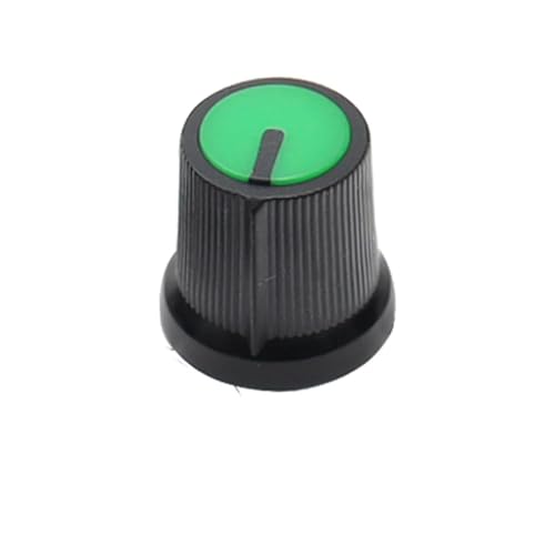 Capuchon WH148 vert à poignée prune ergonomique pour axe rotatif 6 mm