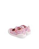 zapatos niña merceditas LONA MERCEDITAS ROSA ESTAMPADA FLORES