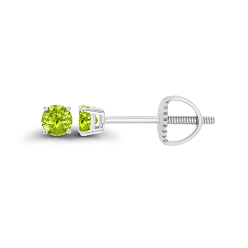 Peridot Women's Body Piercing Studs