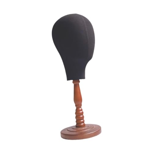 Cabeza de maniquí expositora para bufandas, auriculares y pelucas