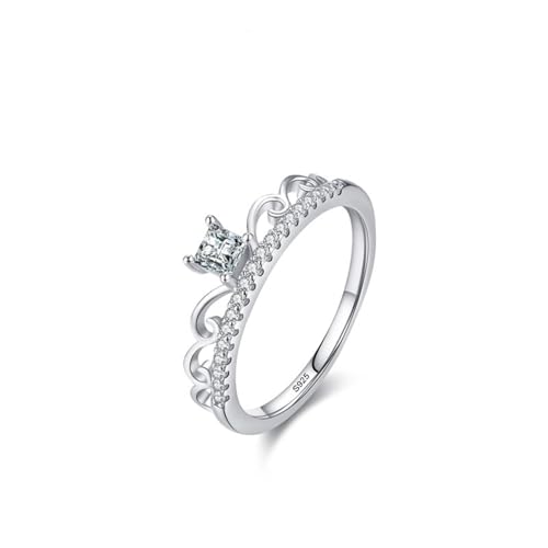 Bague alliance couronne en argent pour femme le cadeau de mariage idéal