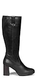  Montana – Botas Altas con tacón Alto Negro, EU 39