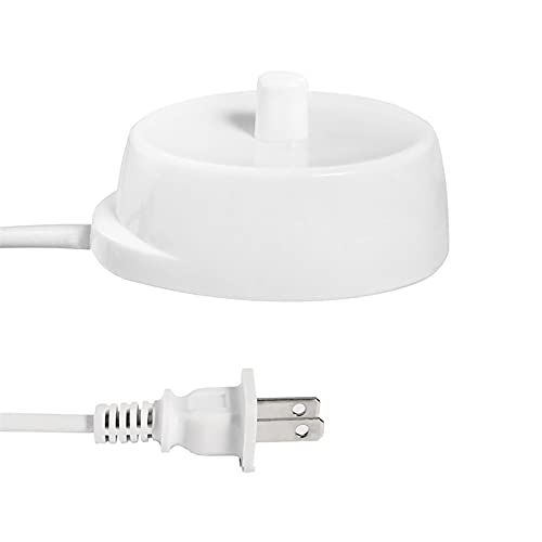 Toothbrush Charger Base, Electric Toothbrush Charger Inductive Model 3757 Suitable for Oral B Braun Toothbrush, Portable for Travel Replacement Braun Charging Base