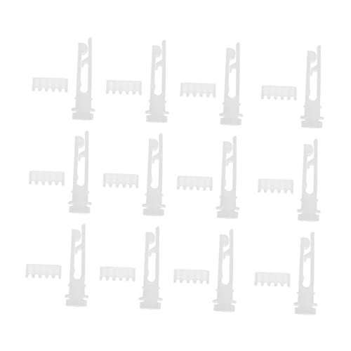 STOBAZA 12pcs Vertical Blind Repair Carrier Pulleys Accessories for Easy Installation Compatible Standard Vertical Curtains Smooth for Sliding Doors and