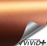 VViViD+ Matte Metallic Copper Rust (Ghost) Vinyl Wrap Roll (3ft x 5ft)