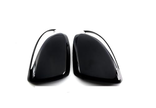 ~[nEWO For Mercedes For Benz B C E S GLB GLC Class W205 W213 W253 Carbon Fiber ABS Side Rear View Mirror Cover obN~[Jo[(2)
