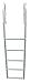 Extreme Max 3005.3476 Heavy-Duty Aluminum Flip-Up Dock Ladder with Comfort Use Round Tube Frame and 21