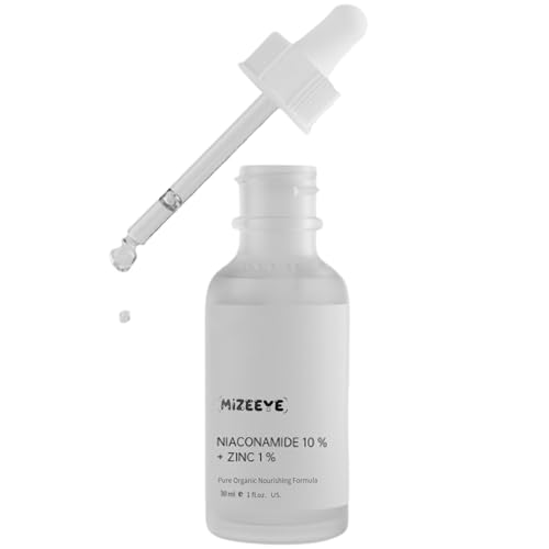 Niacinamide 10% + Zinc 1% Serum for Face, 30ML/1 Fl Oz Anti-aging Niacinamide Zinc Serum for Women, Facial Serum For Acne, Pores, Fine Lines.