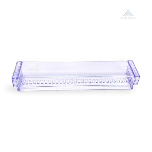 Image of Bottle Shelf Compatible with LG Single Door Refrigerator 215L / 235L / 240L / 270L | Part No: MAN619282 | Fridge Door Bottle Rack Replacement (Pack of 2) - Alix Apex (Pack of 2)