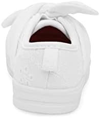 OshKosh B'Gosh Girls Hilda Sneaker, White, 8 Toddler | Image 3