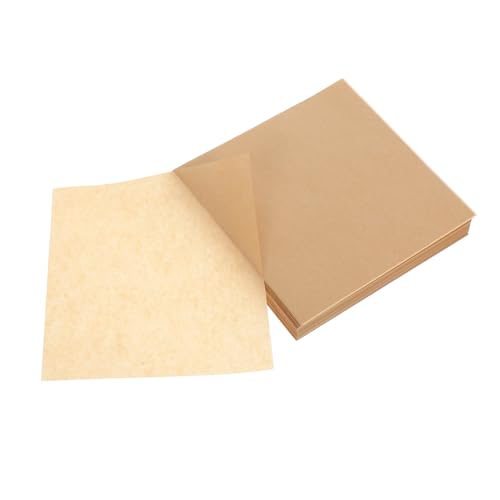 LOORGVEL 500 Hojas Papel Antigrasa Absorbente para Cocina Papel para Horno y Envolver Alimentos Seguro y No Adhesivo para Freír y Hornear