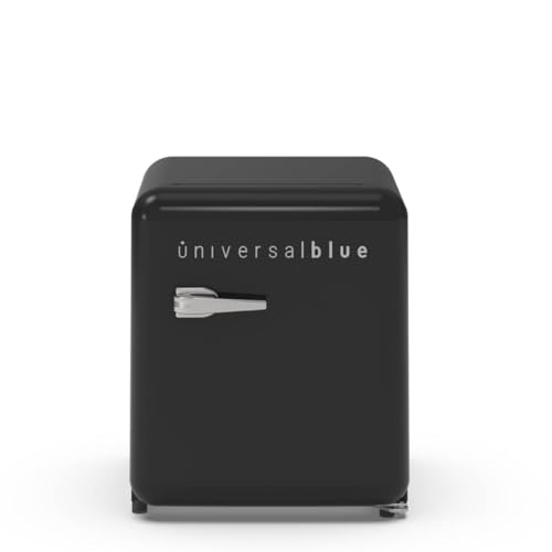 UNIVERSALBLUE | Minibar Vintage Blanco 48L | Incluye Zona Fría 0 a -3ºC | Sistema Silencioso | Control Mecánico |...