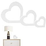 Holzherz-Dekorationen, kreative Holzornamente | Empfohlen für St. Geschenke, Liebeserinnerungen für Paare und Hochzeitslokale Dekoration | Kunstzubehör