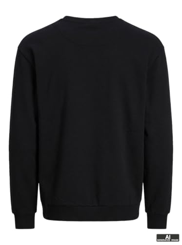 JACK & JONES Male Sweatshirt mit Rundhals Einfarbig Sweatshirt mit Rundhals 4