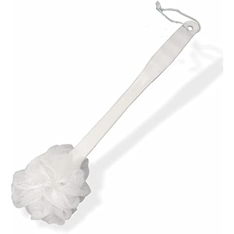 Long Handled Bath Brush Exfoliating Body Scrub Brush Loofah Back Scrubber Dry Skin Exfoliating Shower Brush for Men Women Bathroom Supplies (Pack of 1) Cover