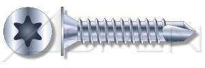5000pcs 10-16X1 Self-Drilling Screws Wafer Head 6-Lobe Drive Steel