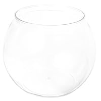 24cm Mini Aquarium Goldfischglas Kleines Aquarium Rund Fisch Aquarium Aquarium Mini Vase Für Zuhause Wohnzimmer Schlafzimmer Büro Schreibtisch Dekoration