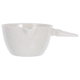 JECOMPRIS 6 Stück Runde Labor Verdampfungsschalen Aus Porzellan Mit Flachem Boden Für Flüssigkeitsverdampfung Und Lösungsmittelkonzentration in Wissenschaftlichen Anwendungen