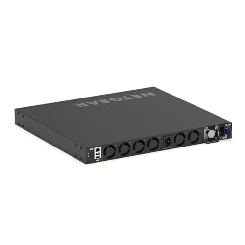 Image of Netgear AV Line M4350-32F8V Ethernet Switch - Manageable - 25 Gigabit Ethernet - 10GBase-X, 25GBase-X - 3 Layer Supported - Modular - 420 W Power Consumption - Optical Fiber - 1U High - Rack-mountable