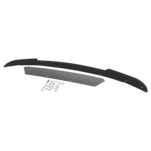 Rear Wickerbill Spoiler for Dodge Charger 2015-2021 SRT Scat Pack Hellcat Daytona -2 Piece Wicker Bill Spoiler Add-on Style Trunk Spoiler Gloss Black