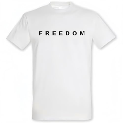 BTDECLAR Charlie Kirk Freedom Shirt Freedom Tshirt Unisex Charlie Kirk Crewneck Short Sleeve Letter Print Graphic Tees Shirts3