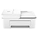 HP DeskJet 4220e Multifunktionsdrucker, 3 Monate gratis drucken Instant Ink inklusive, Drucker, Kopierer, Scanner, Mobiler Faxversand, WLAN, Automatische Dokumentenzuführung, Weiß