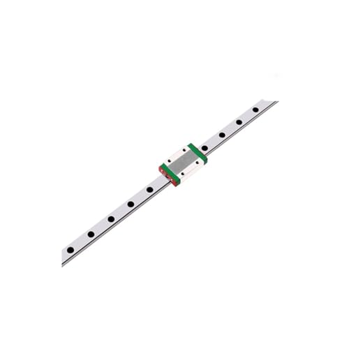 Linear Rail, Linear Sliding Gide 2PCS Linear Guide+4PCS Carriage MGN12C L From100mm-800mm Miniature Linear Rail Slide(450mm)