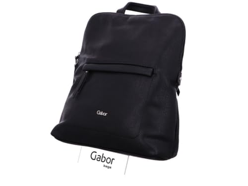 Gabor bags Mina Damen City Rucksack Backpack, 8 L Schwarz