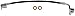 Dorman H620585 Front Passenger Side Brake Hydraulic Hose Compatible with Select Jeep Models