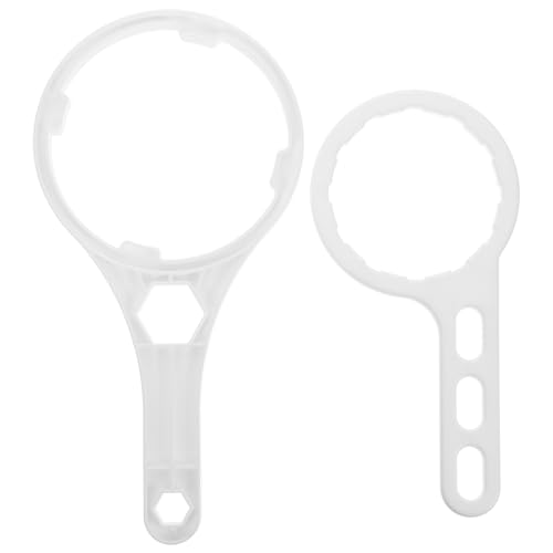 iplusmile   Llave de filtro de agua, plástico, llave para carcasa de filtro, herramienta versátil para prefiltro y membrana