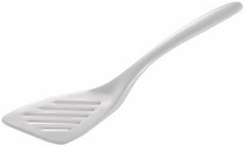 Gourmac Melamine Mini Slotted Turner, White set of 2