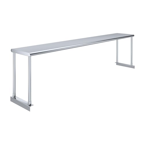 AmGood Stainless Steel Single Overshelf for 72