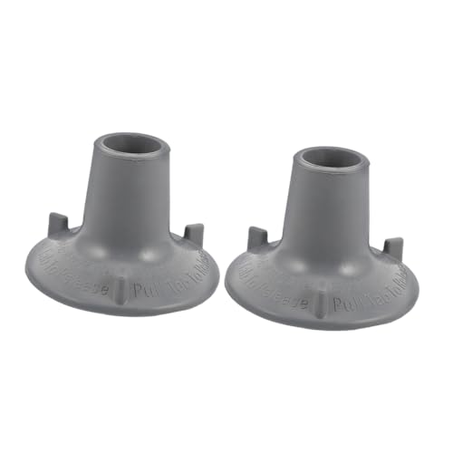 ARTSEWPLY 2個 トイレの手すりの吸引カップ 吸盤 シャワーチェア交換用足 ゴ